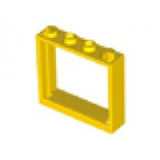 Part 60594 Yellow Window 1 x 4 x 3 - No Shutter Tabs 